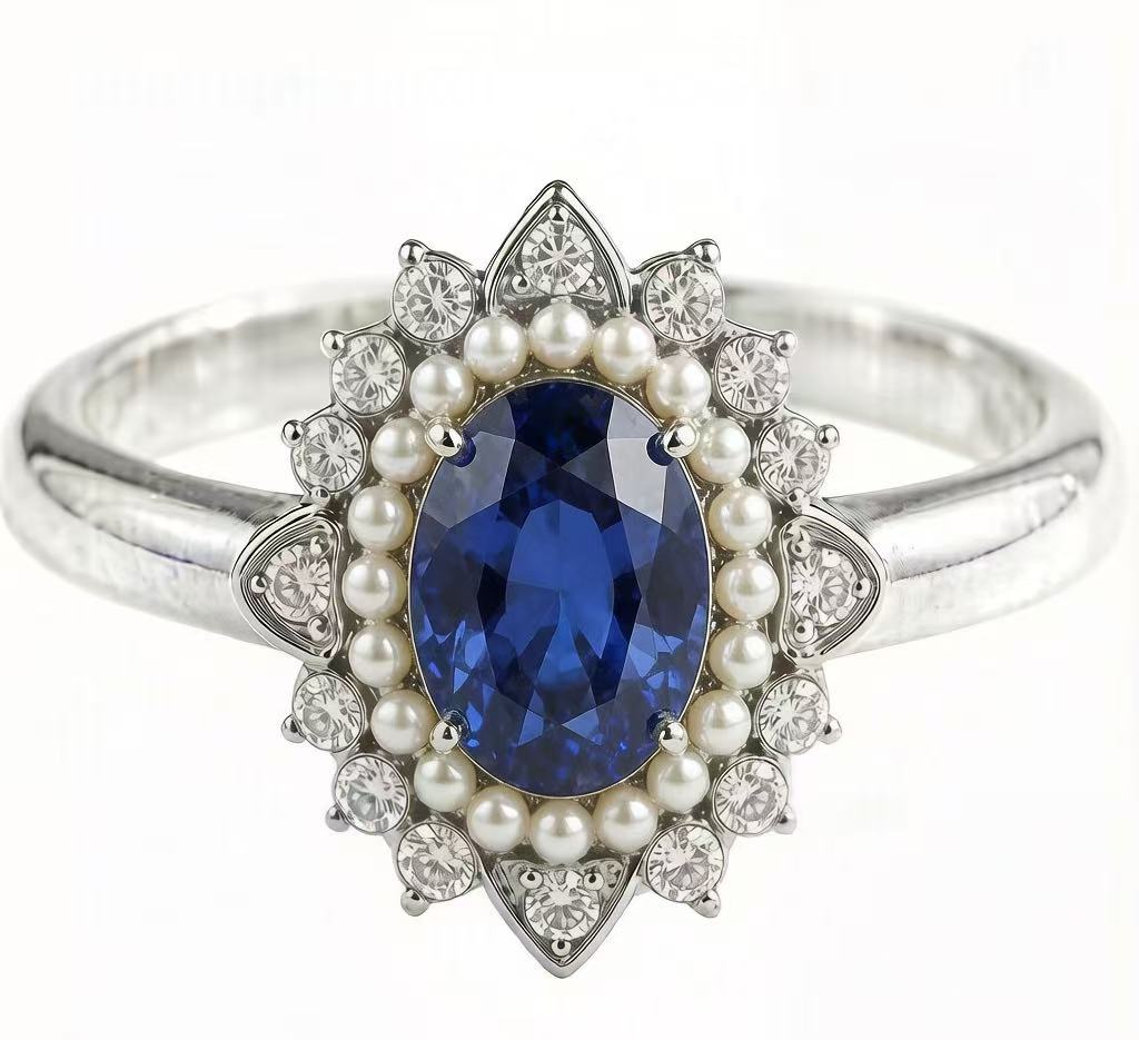 Azure Star Ring