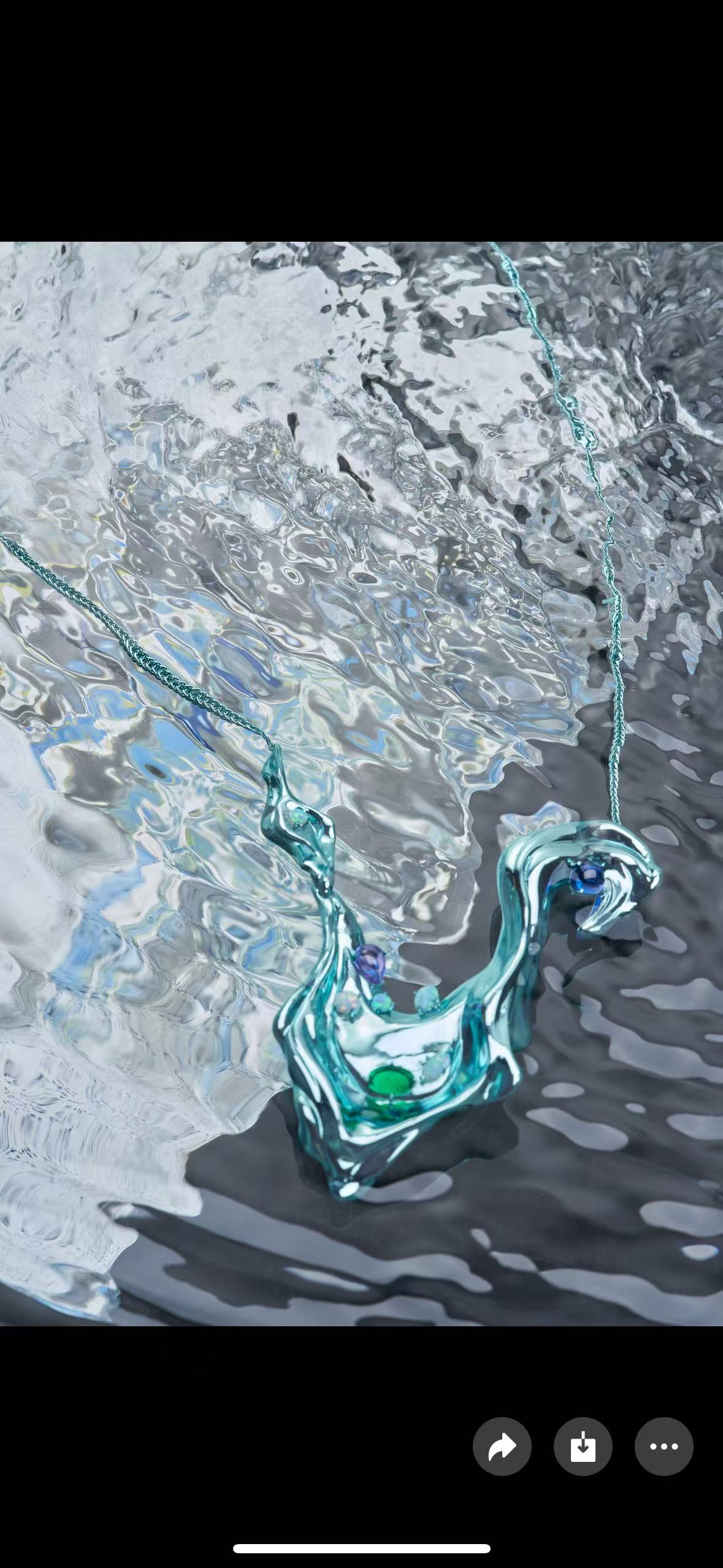 WATER RIPPLE • BROOCH